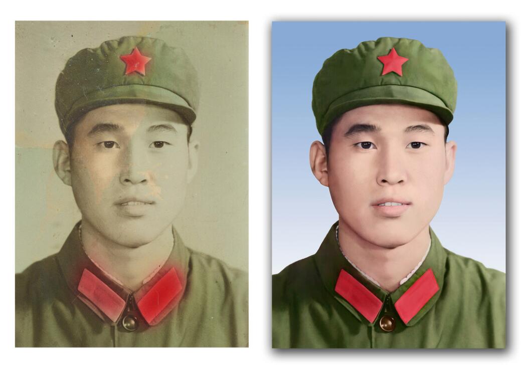 天安乡破损照片修复-18
